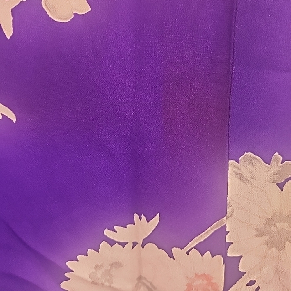 Antique Vintage Japanese Kimono Komon Iromuji Silk - Picture 8 of 15